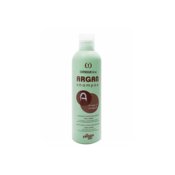 Nogga OMEGA line Argan shampoo высокопитательный шампунь с маслом арганы для длинношерстных пород - 5 л