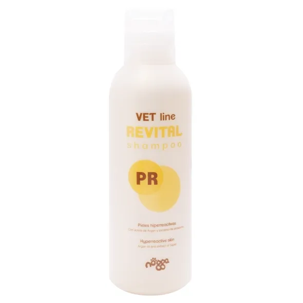 Nogga VET line Revital PR shampoo Шампунь для ухода за чувствительной, гиперактивной кожей и кожей с атопическим дерматитом – 5 л