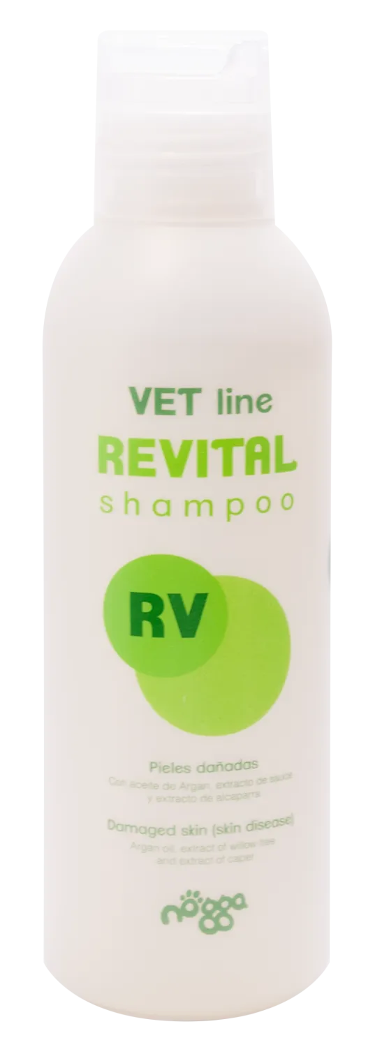 Nogga VET line Revital RV shampoo шампунь при бактериальных и грибковых поражениях кожи – 150 мл