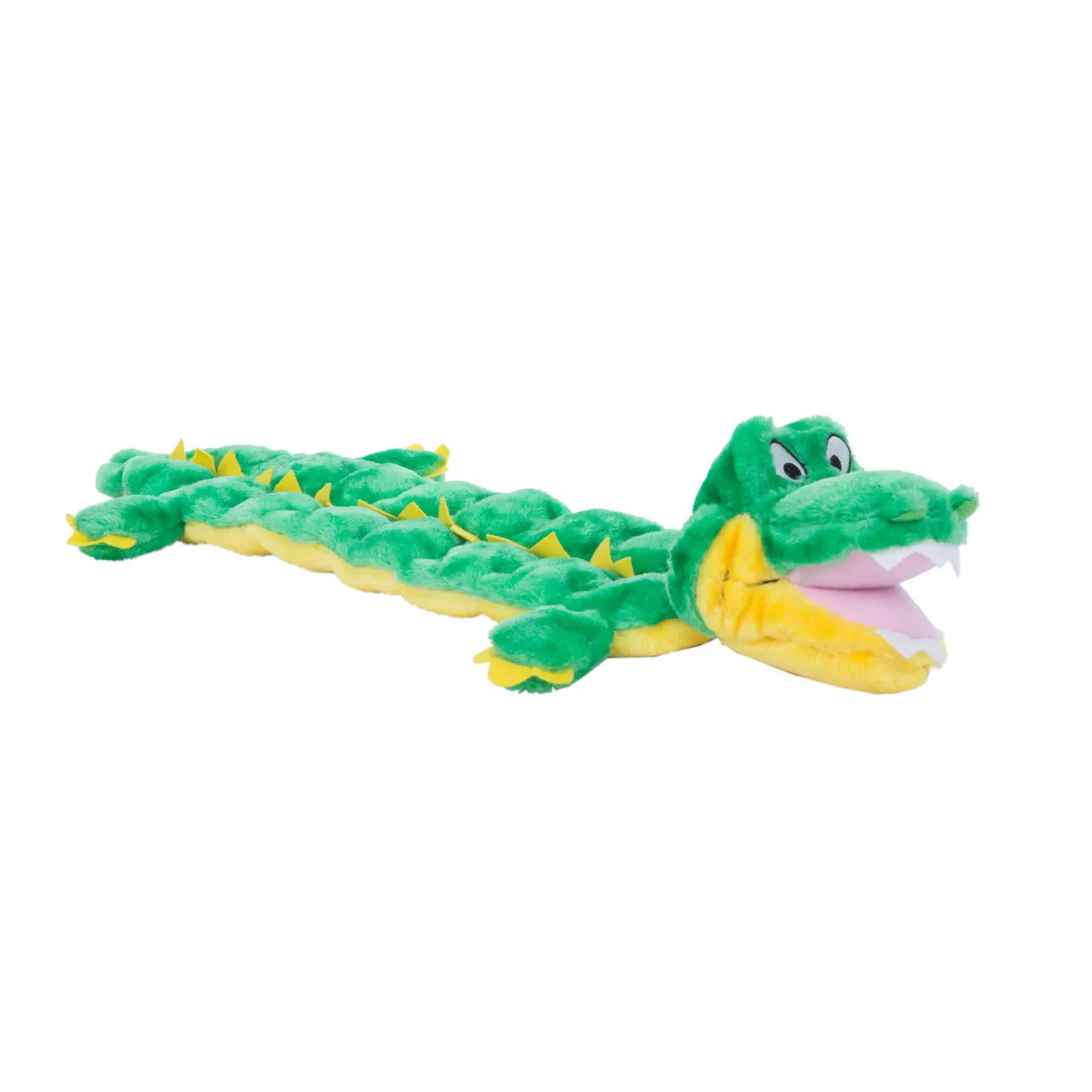 Outward Hound Squeaker Matz Plush Toy, Gator игрушка пищалка для собак Аллигатор большая (76х15 см)
