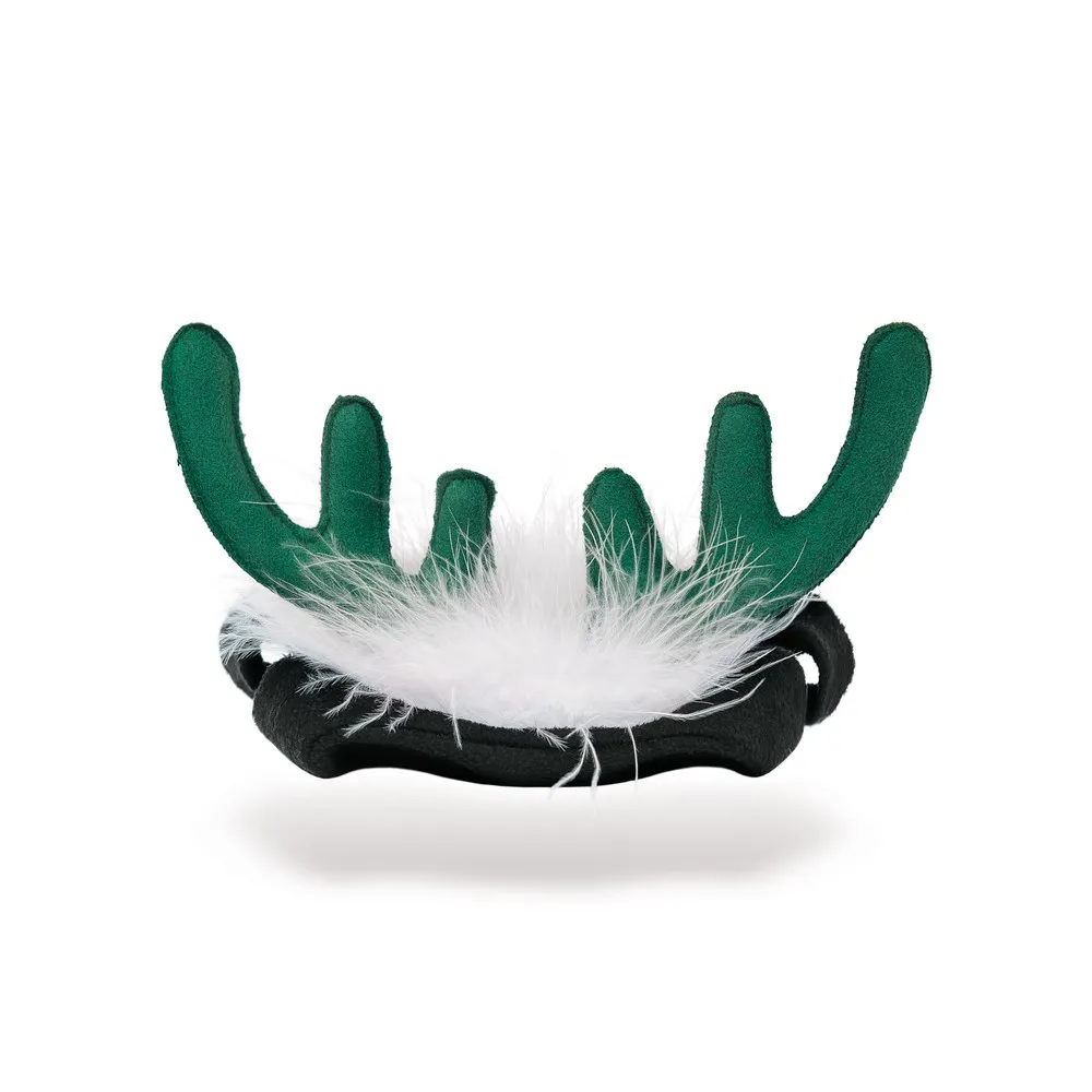 Pet Fashion "Deer" Аксессуар-рожки для собак, размер XS-S, зеленые