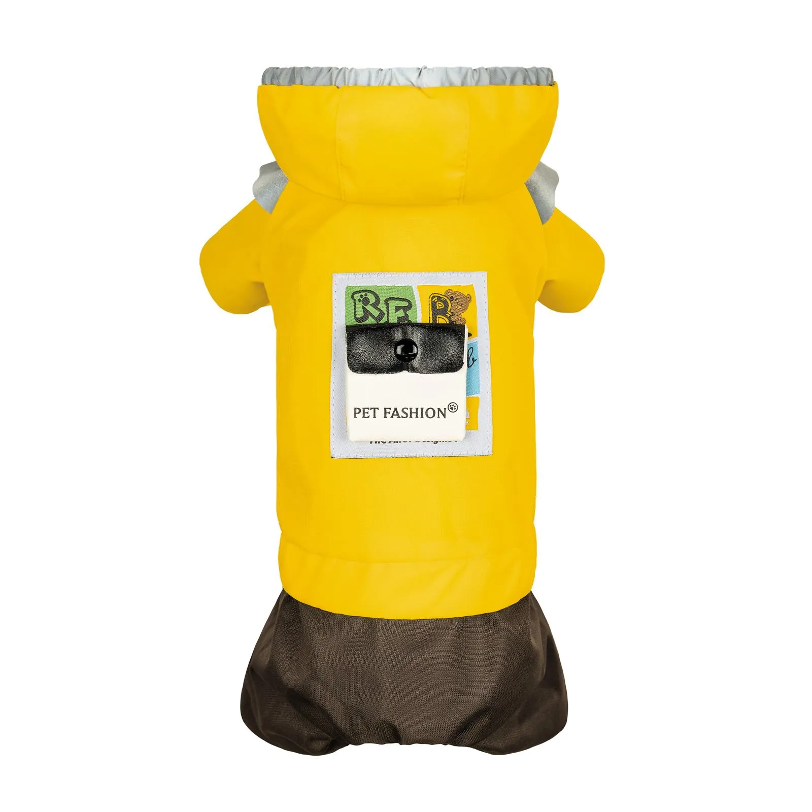Pet Fashion «Elsa» Дождевик для собак девочек, размер XS2, желтый (лимитированная серия)