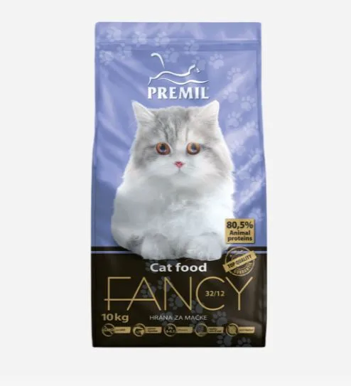 Premil Cat Fancy (32/12) сухой корм для молодых и взрослых кошек - 10 кг