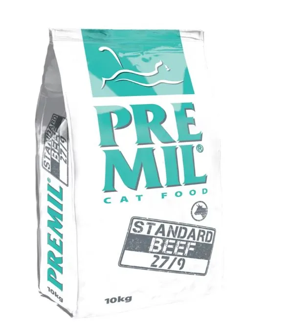 Premil Cat Standard Beef (27/9) сухой корм с говядиной для кошек всех возрастов - 2 кг