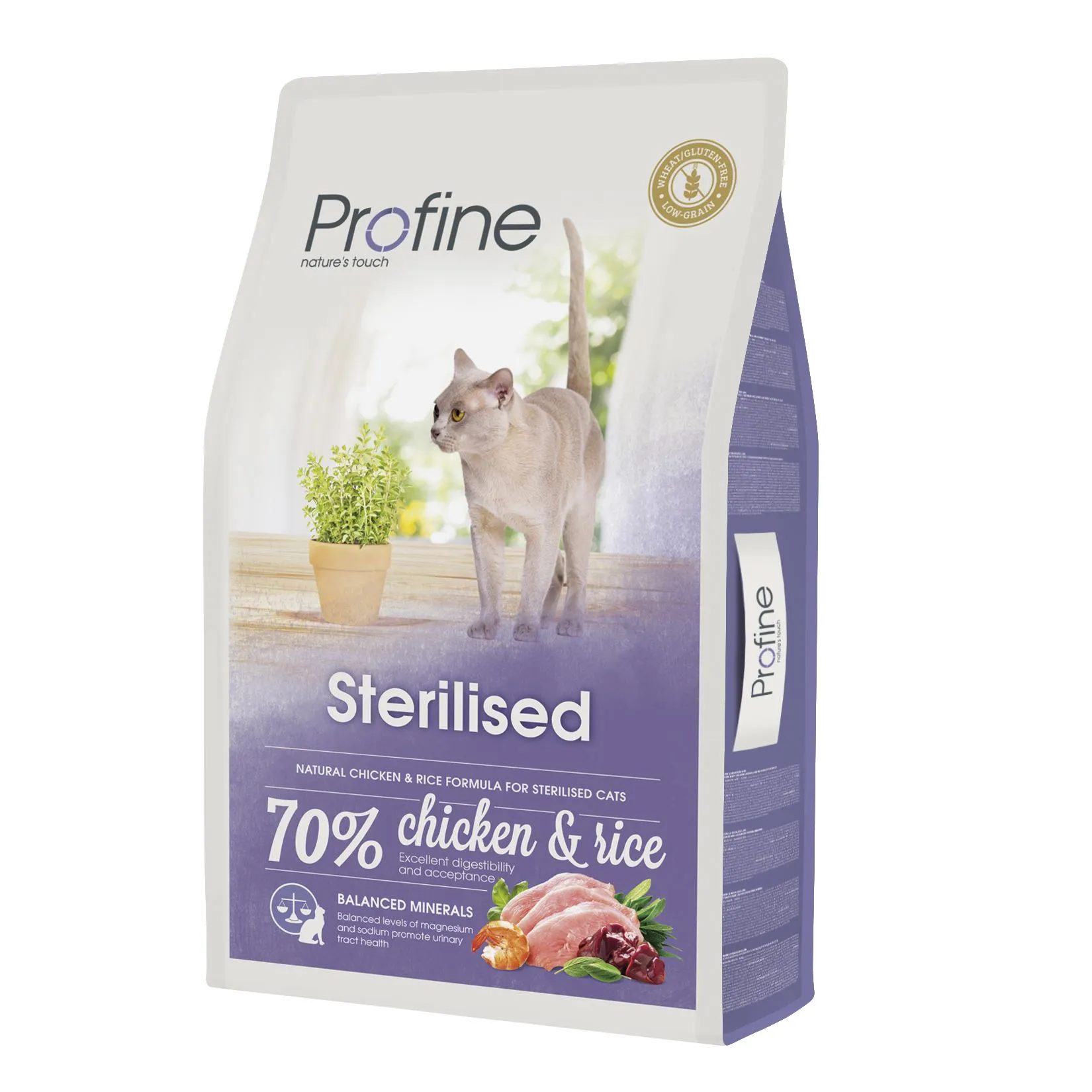 Profine Cat Sterilised Chicken & Rice сухой корм для стерилизованных кошек, с курицей и рисом - 10 кг