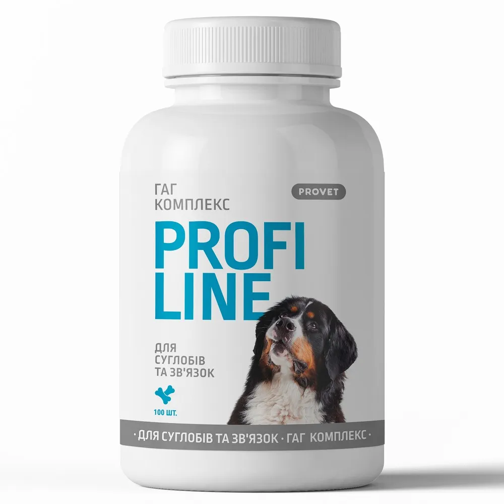 ProVet ProfiLine витамины для собак, ГАГ Комплекс для суставов и связок, 100 таб.