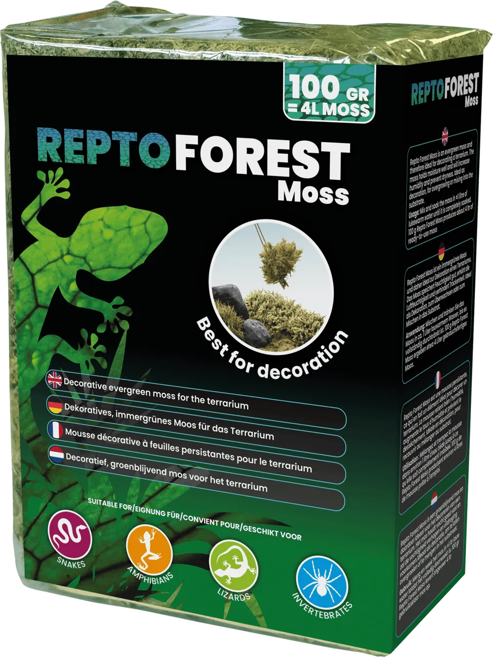 Repto FOREST MOSS 100G декорация для террариума