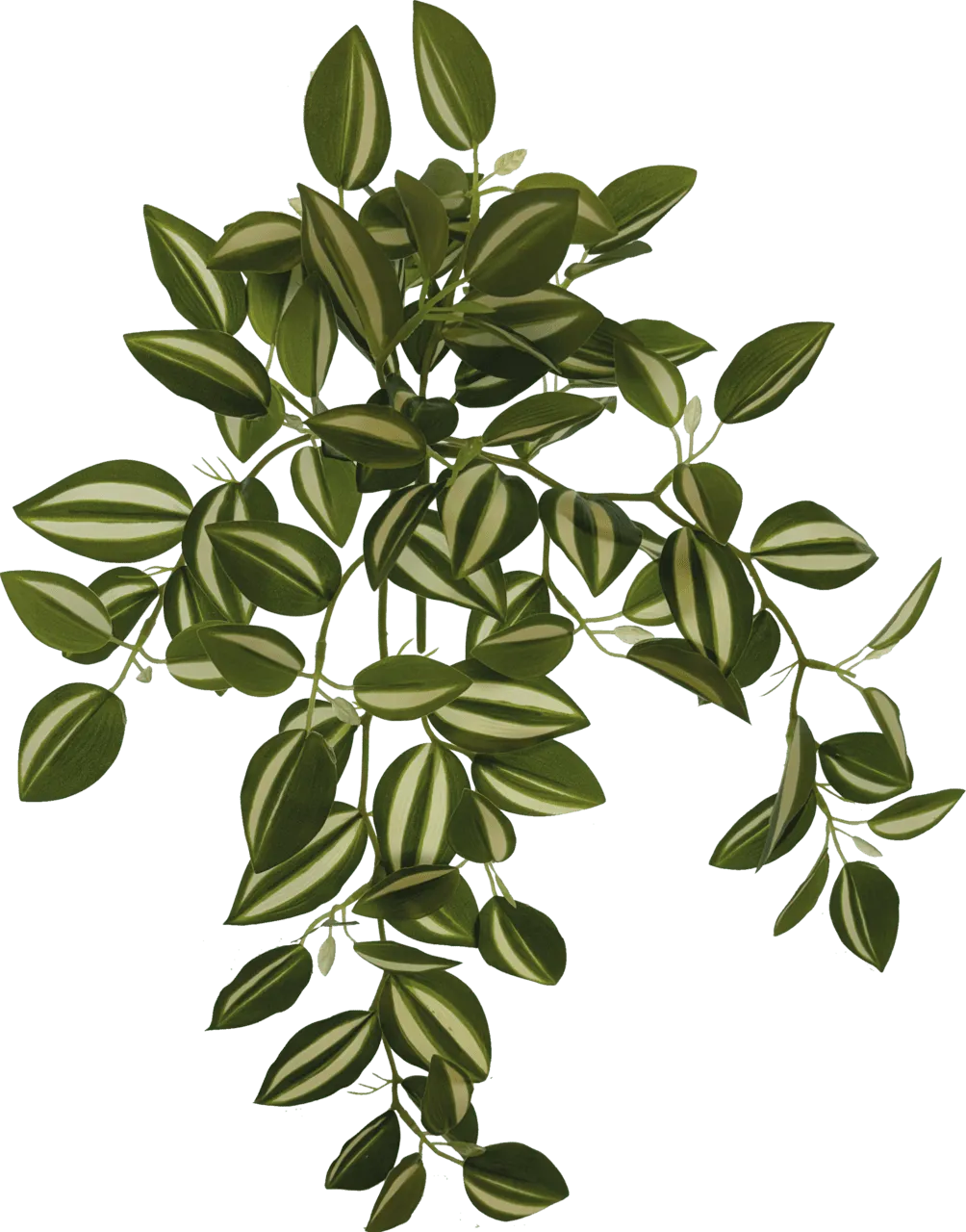 Repto PLANT HANGING GREEN/WHITE 46 см искусственное растение для террариума