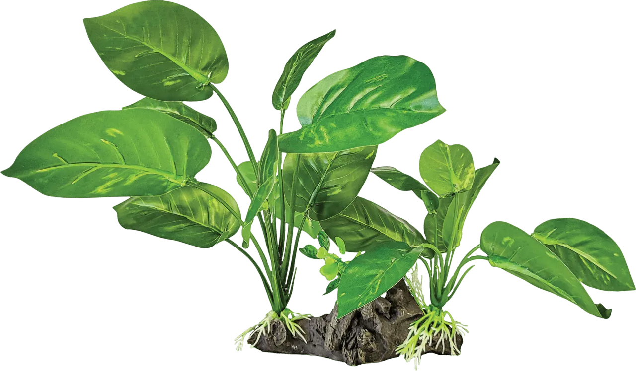 Repto PLANT ON DECO DARK GREEN искусственное растение для террариума