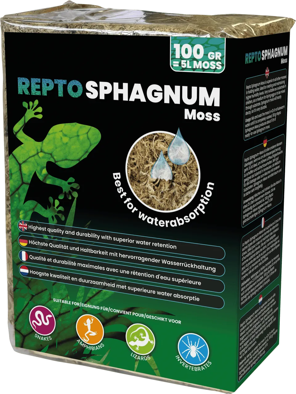 Repto SPHAGNUM MOSS 100G декорация для террариума