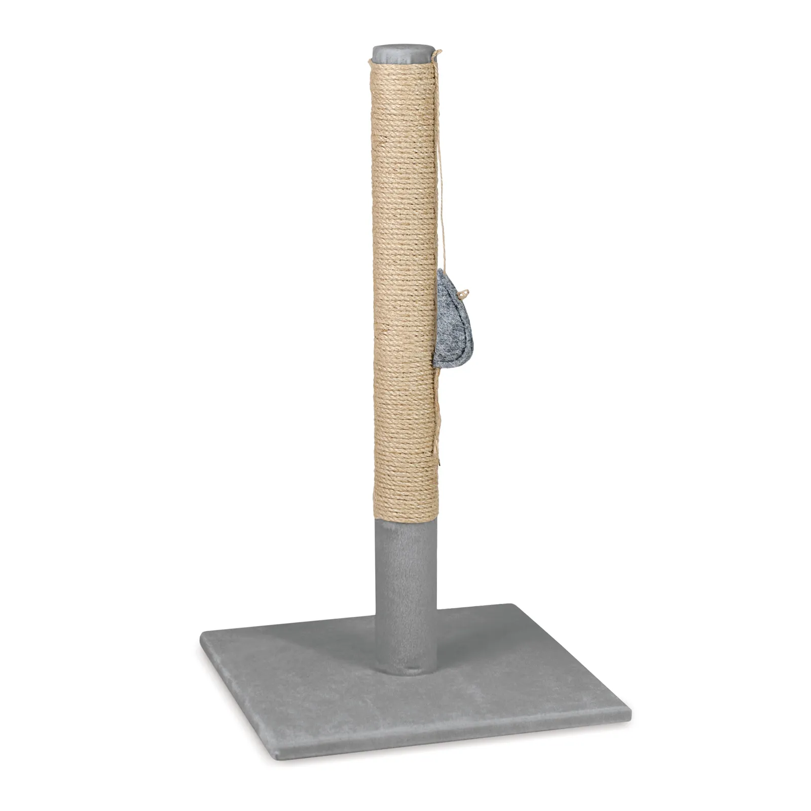 Priroda (Природа) когтеточка (дряпка) для кошек «Мими», джут, светло-серый