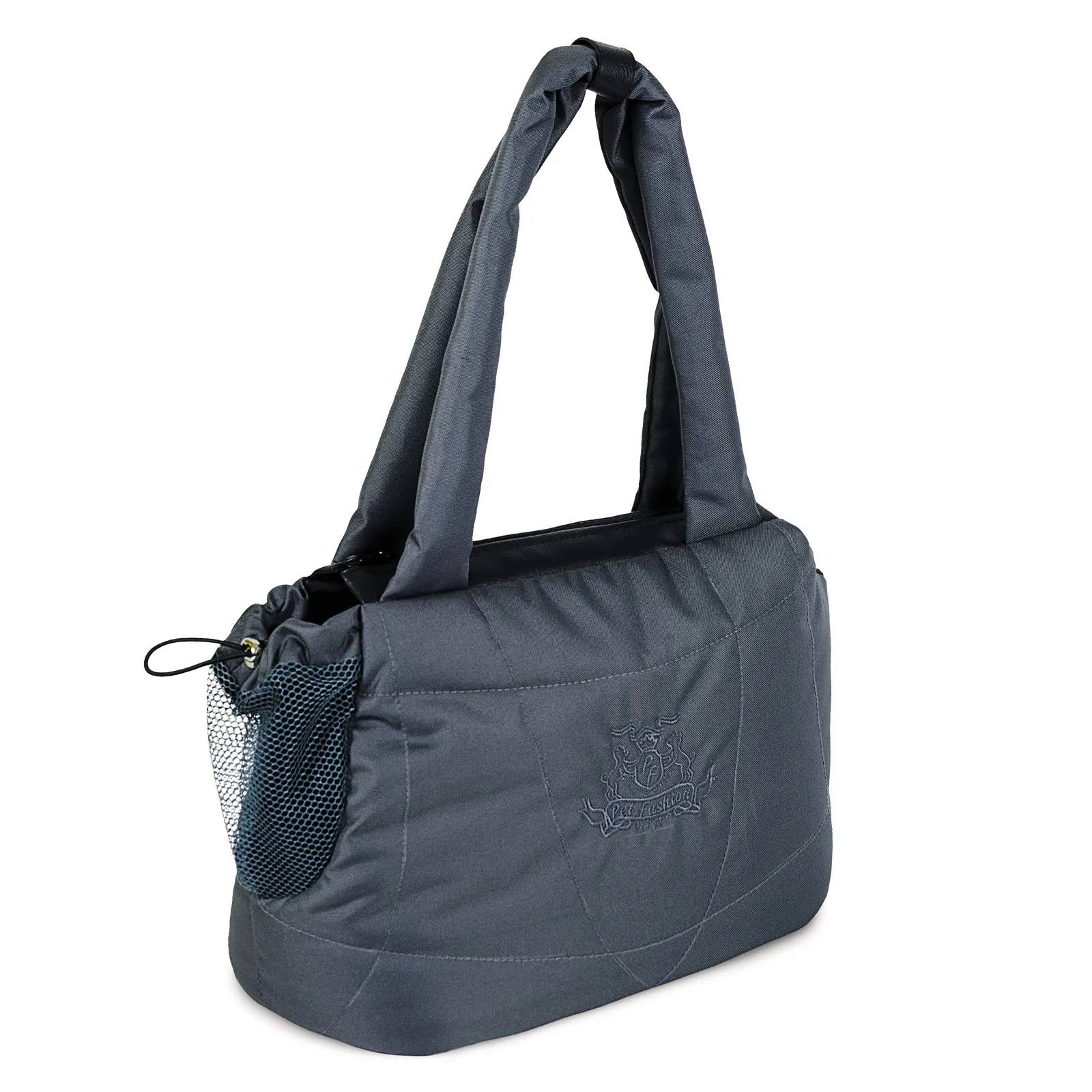 Pet Fashion «Silva» сумка-переноска для собак и кошек, 34x24x20 см, черная