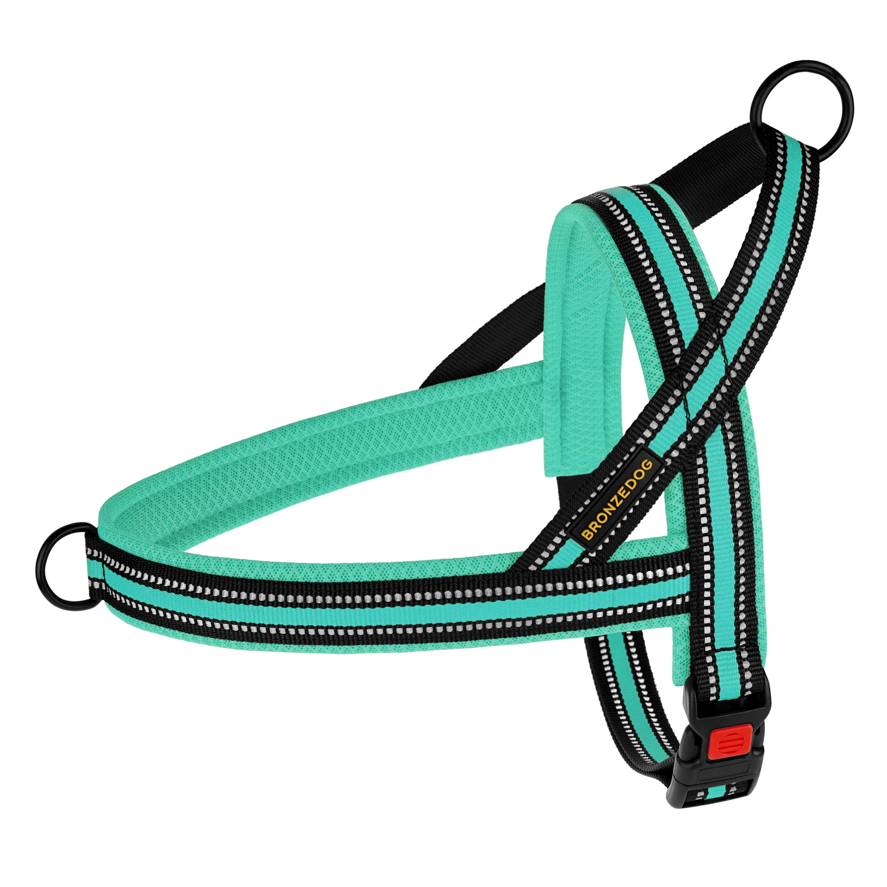 BronzeDog Mesh Шлея для Собак Скандинавська Ментолова XL