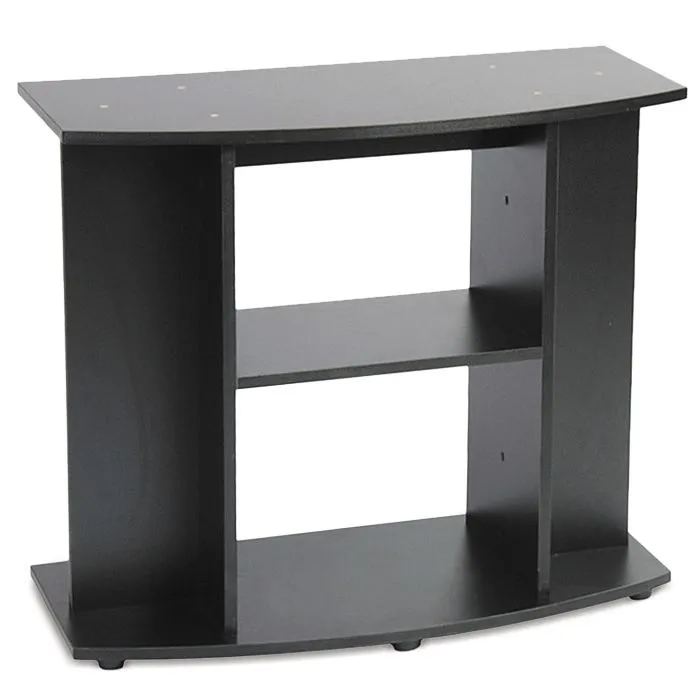 Priroda (Природа) Подставка под аквариум овальная без двери, черная, 80х35х70 см