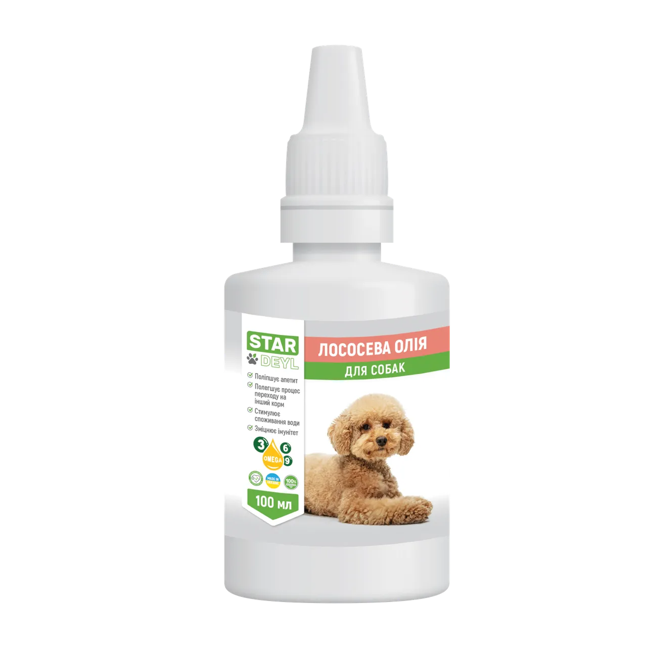 StarDeyl (СтарДейл) лососевое масло для собак - 100 мл