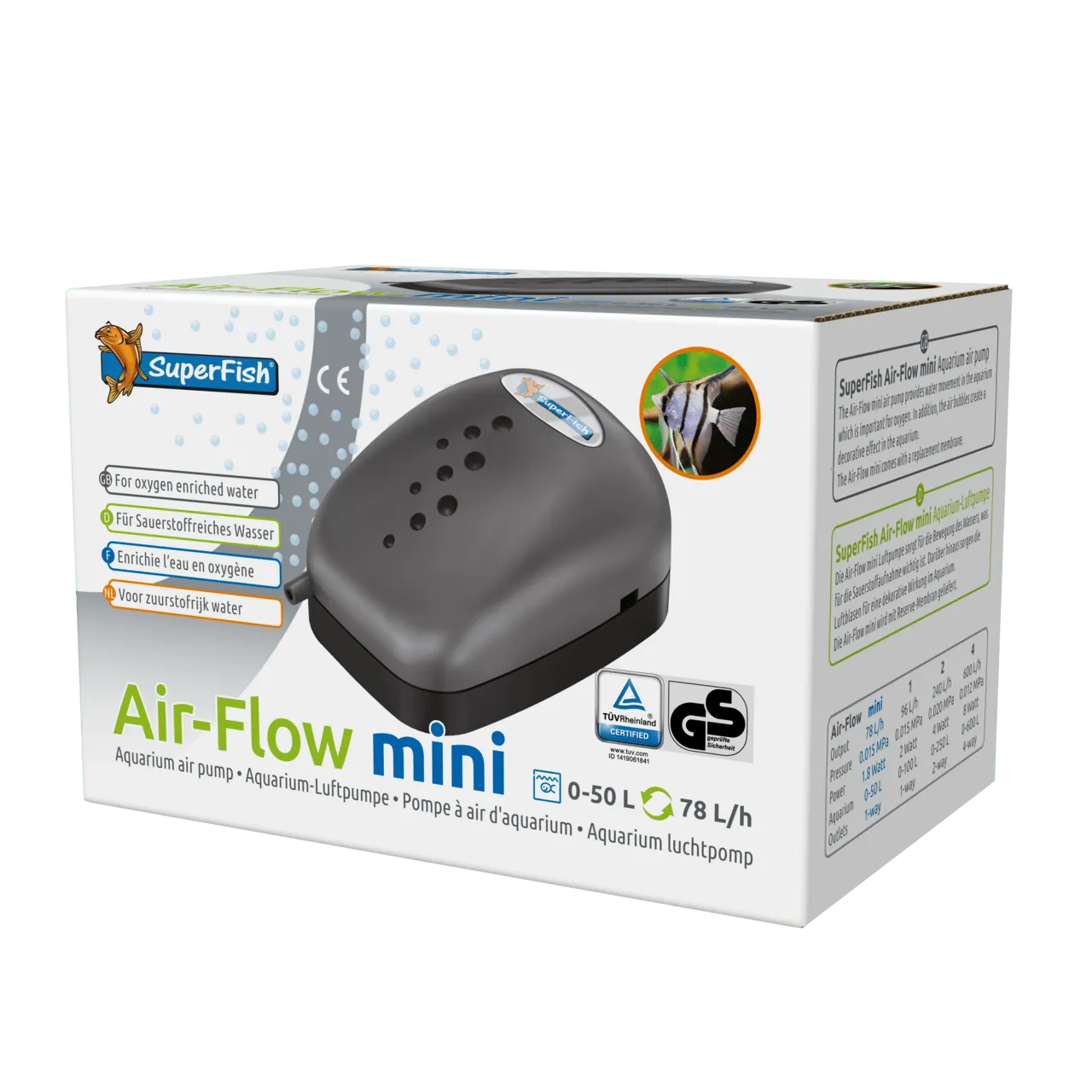SuperFish AIRFLOW MINI компрессор