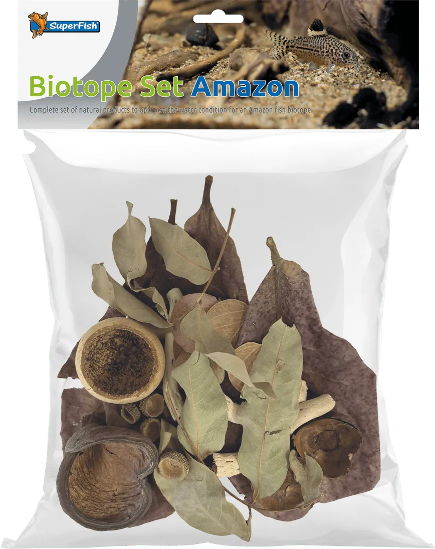 SuperFish BIOTOPE SET AMAZONE листья катаппы