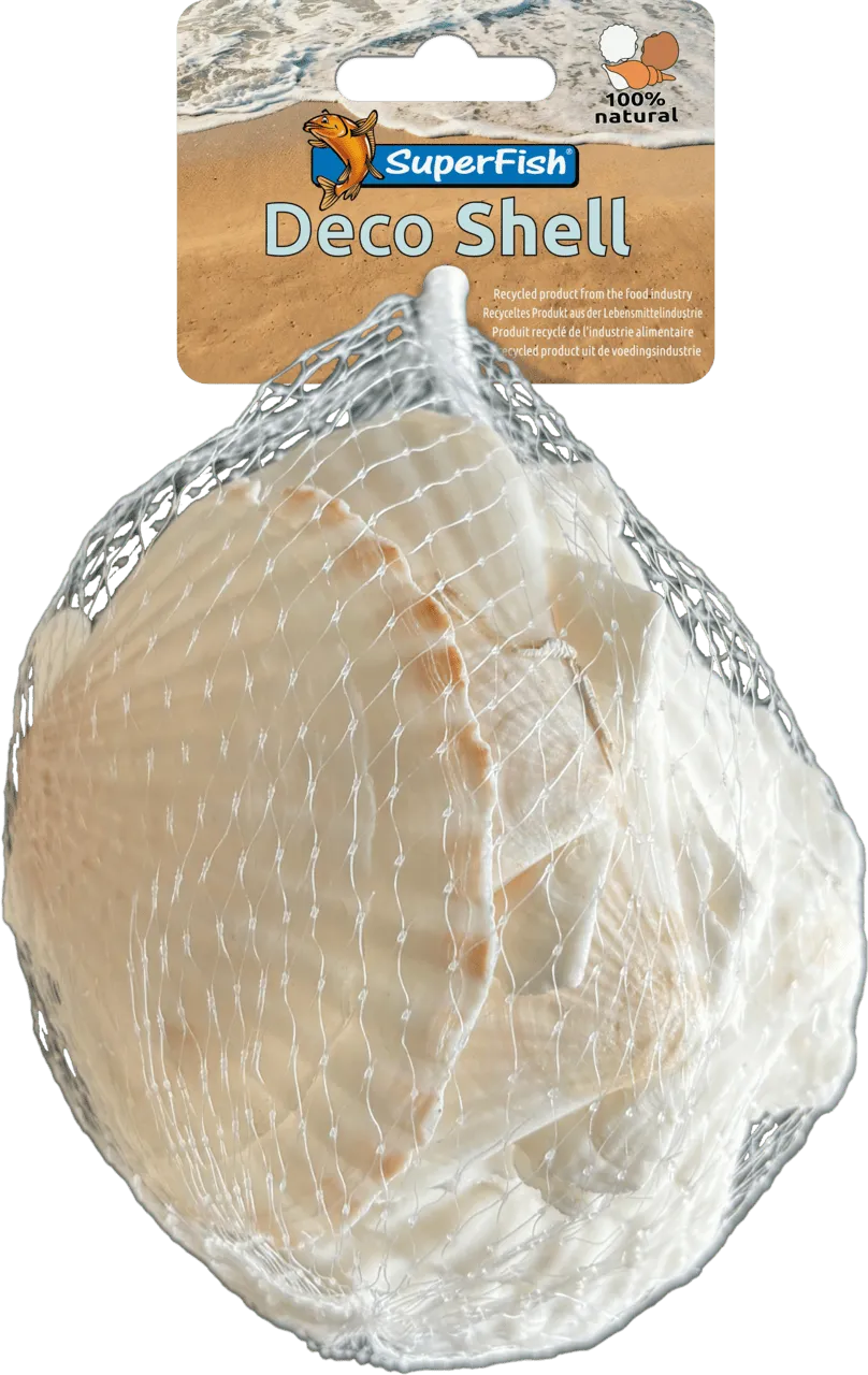 SuperFish DECO SHELL SCALLOP WHITE 200 г декоративные раковины