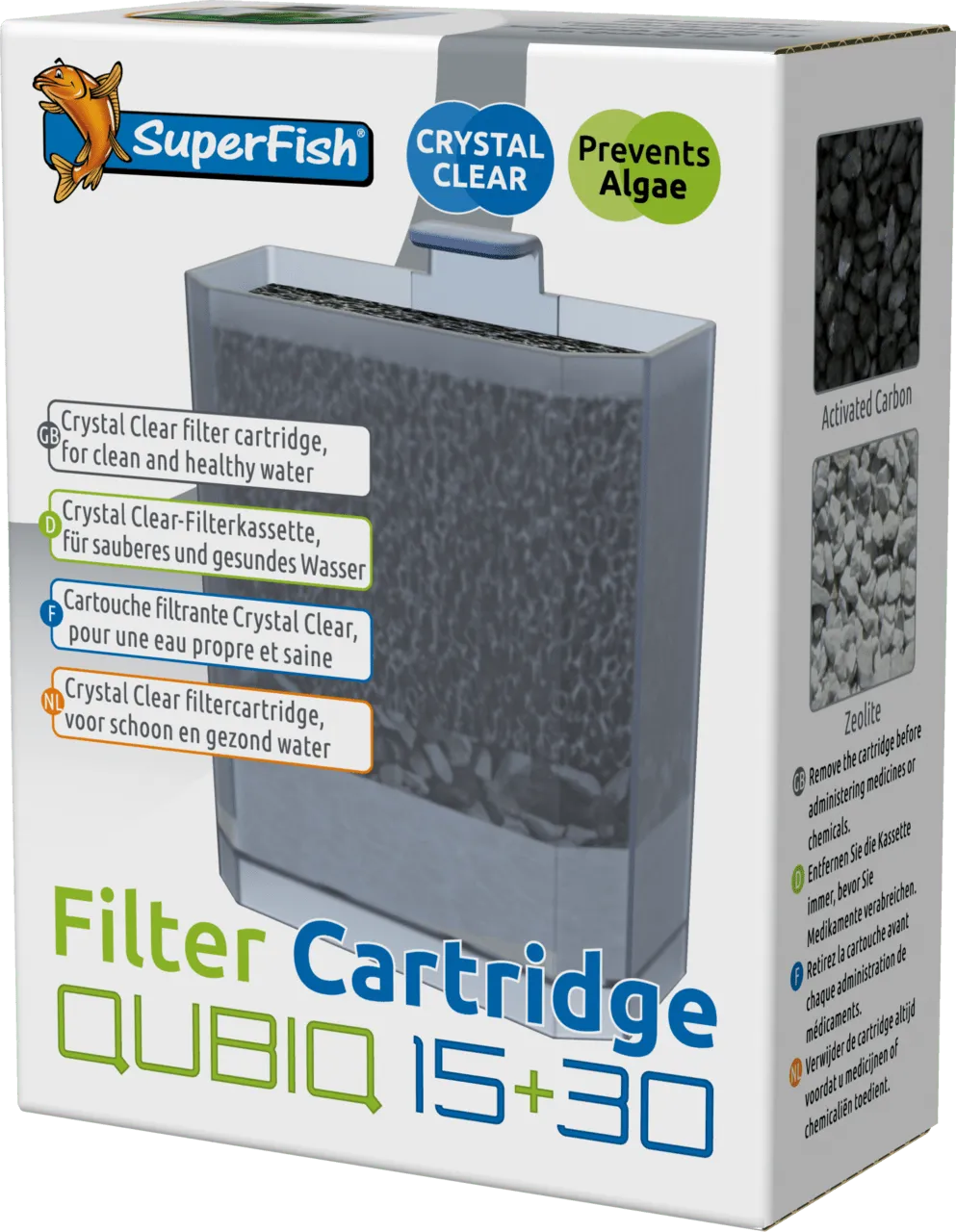 SuperFish QUBIQ 15/30 CARTRIDGE 2X картридж