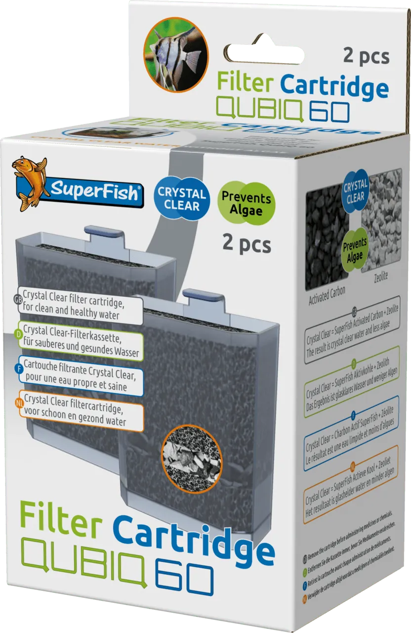 SuperFish QUBIQ 60 CARTRIDGE 2X картридж
