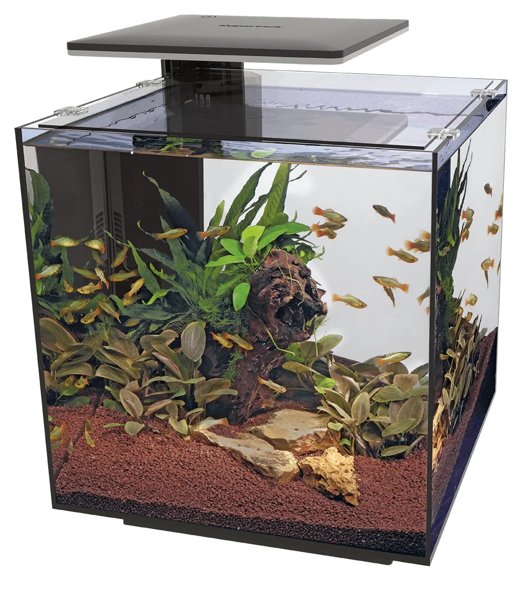 SuperFish QubiQ 60 LED Black аквариумный набор, 60 л