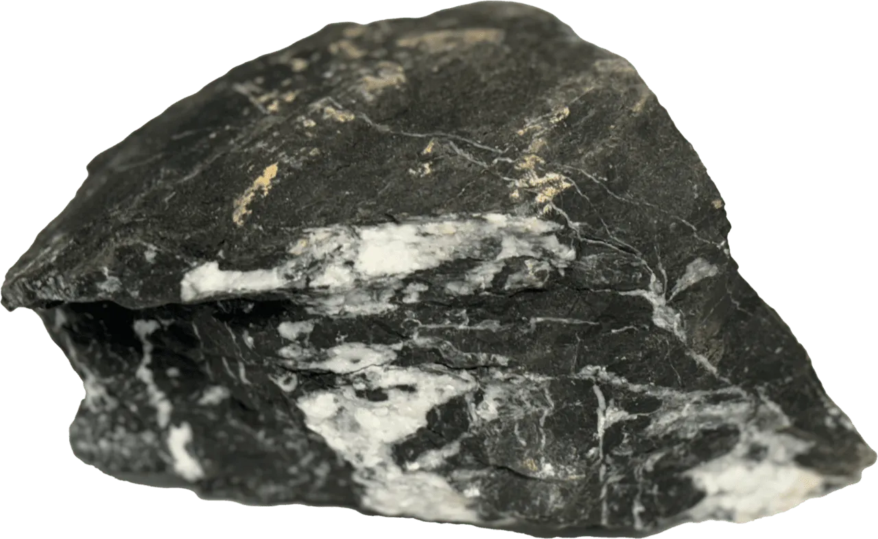 SuperFish ROCK DARK BLACK 1,3-1,8 кг натуральный камень для аквариума