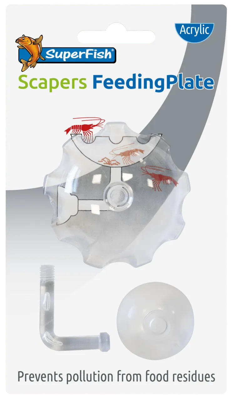 SuperFish SCAPERS FEEDING PLATE тарелка-кормушка