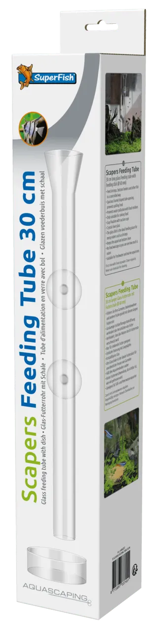 SuperFish SCAPERS FEEDING TUBE 30 см стеклянная кормушка
