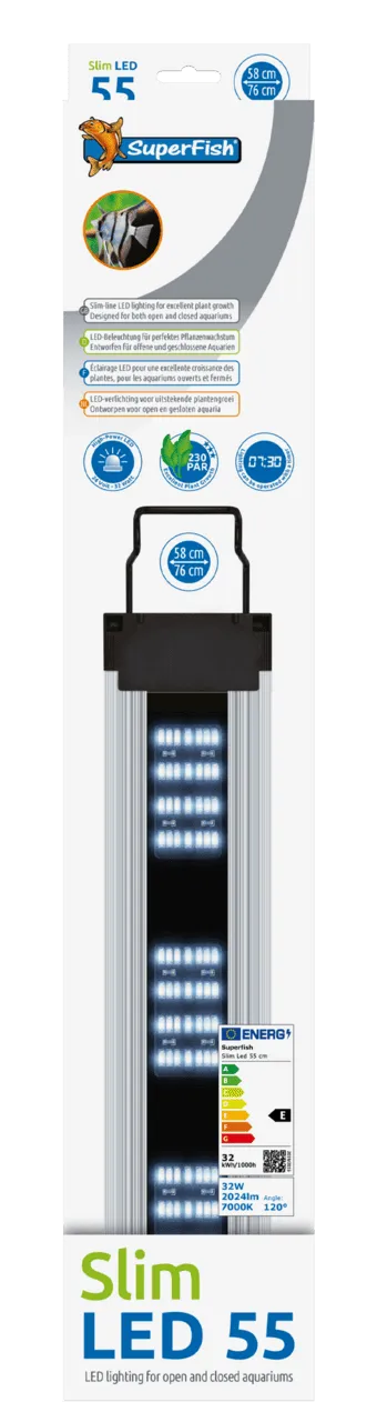 SuperFish SLIM LED 55 см/32 W led лампа