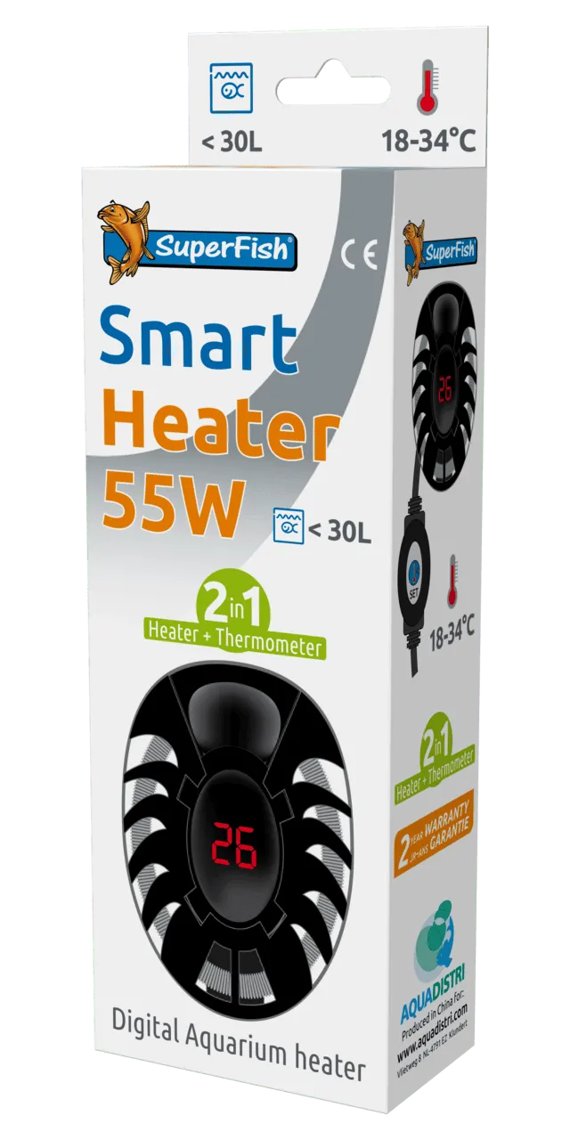 SuperFish SMART HEATER 55 W обогреватель для аквариума