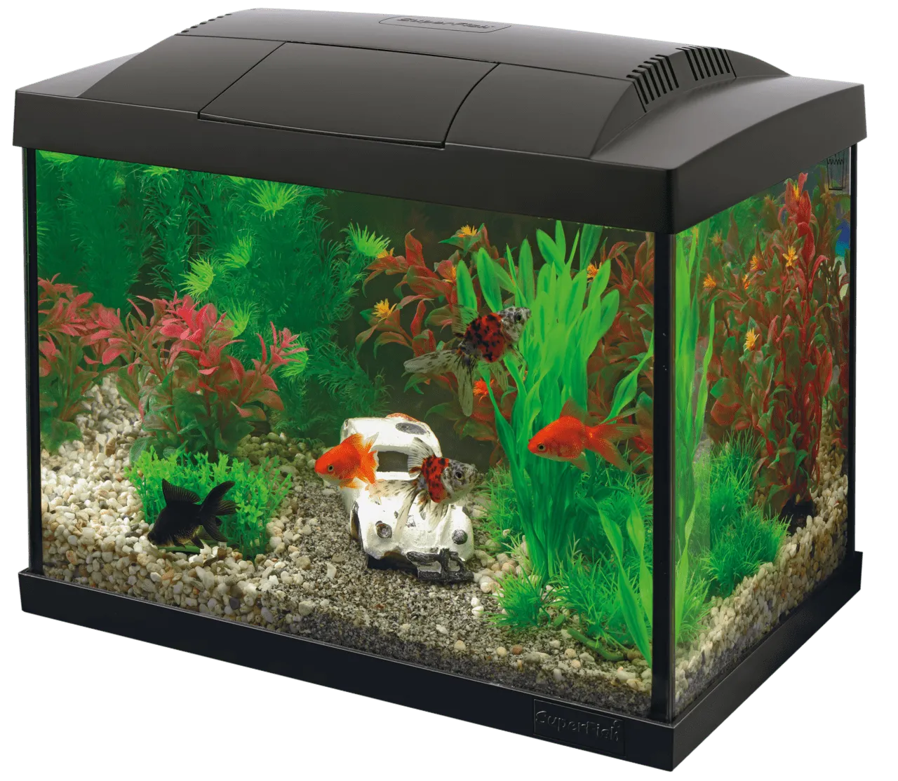 SuperFish Start 20 Aquarium Kit Black аквариумный стартовый набор, 16 л