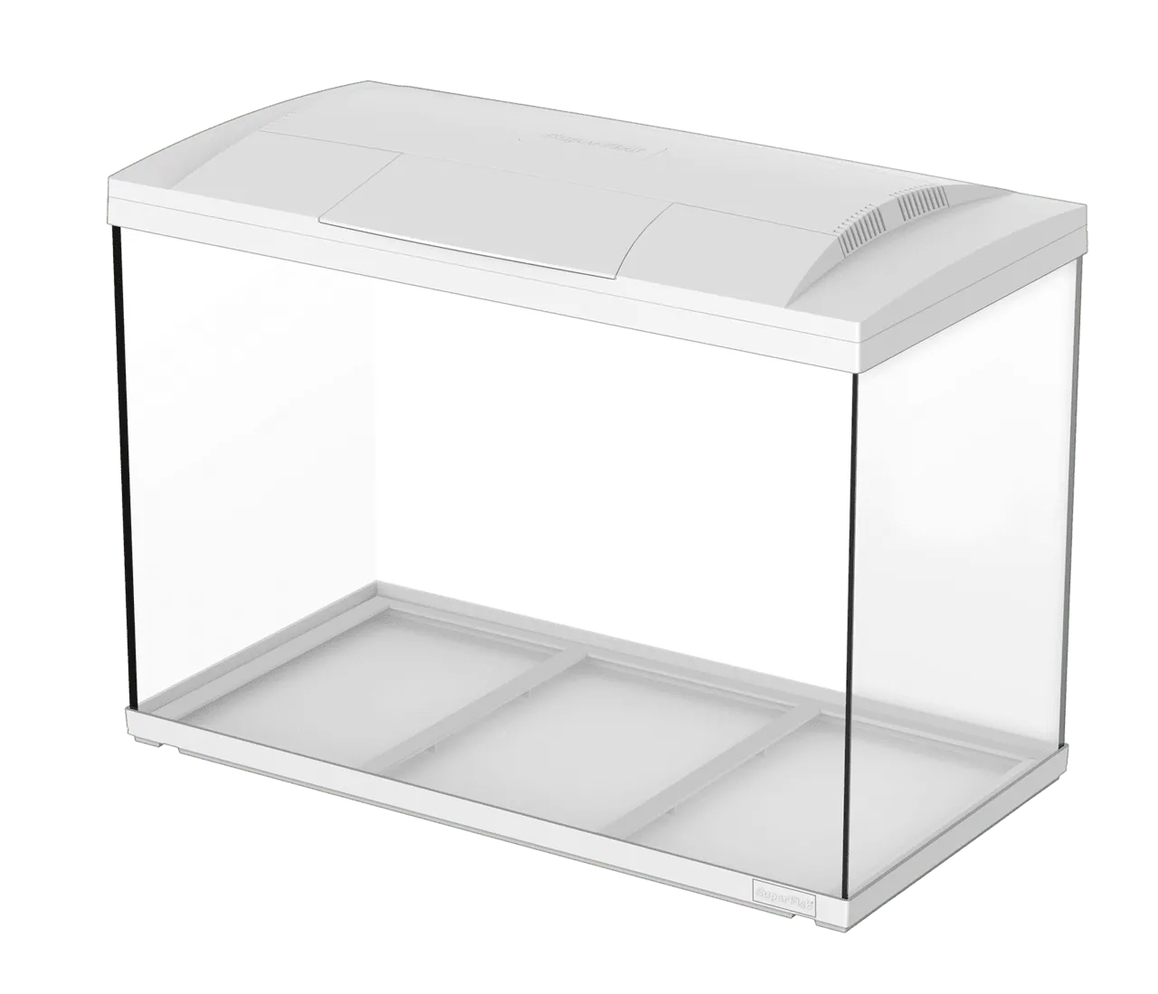 SuperFish START AQUA 100-GLAS TANK WHITE аквариум стеклянный белый