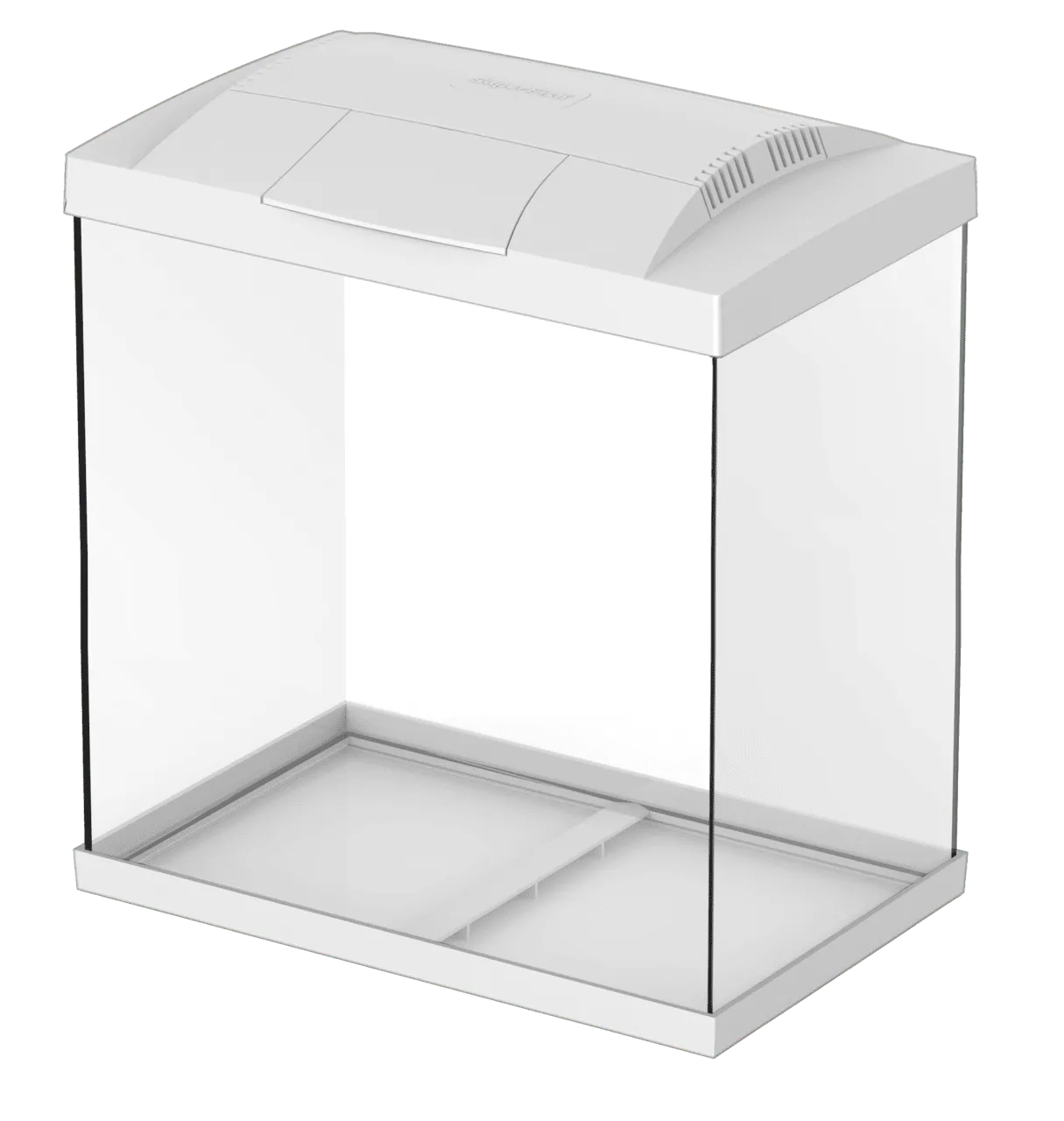 SuperFish START AQUA 30-GLAS TANK WHITE аквариум стеклянный белый