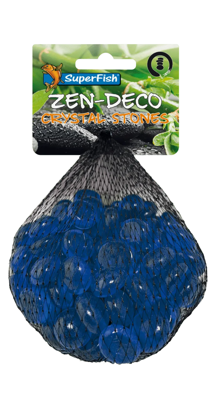 SuperFish ZEN CRYSTAL STONES 300 г BLUE украшения для аквариума