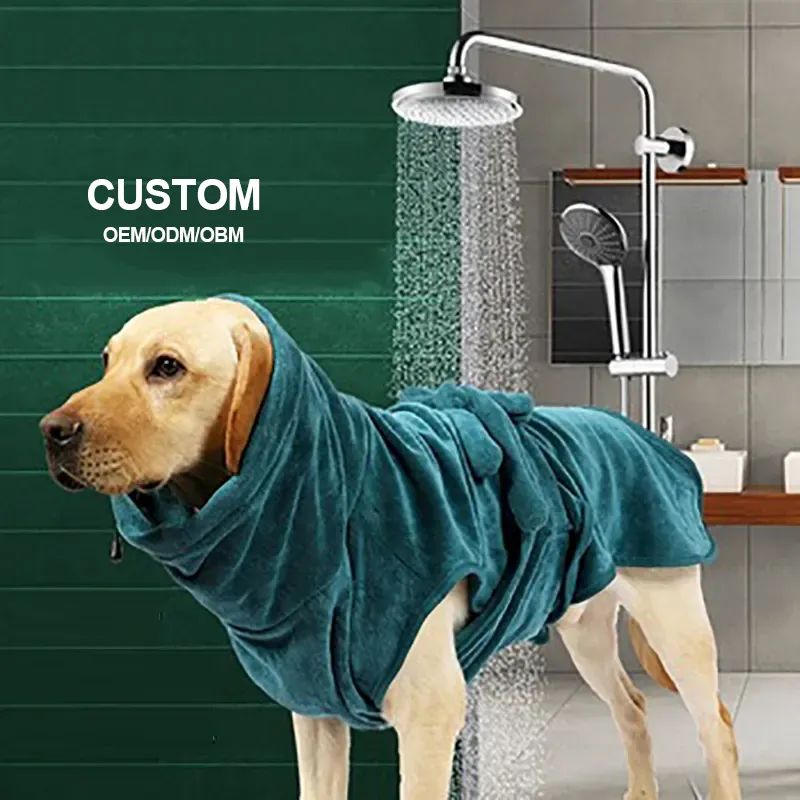 Wan talk WT-H215 Green полотенце для собак и кошек (размер: 3XL; цвет: Зеленый)