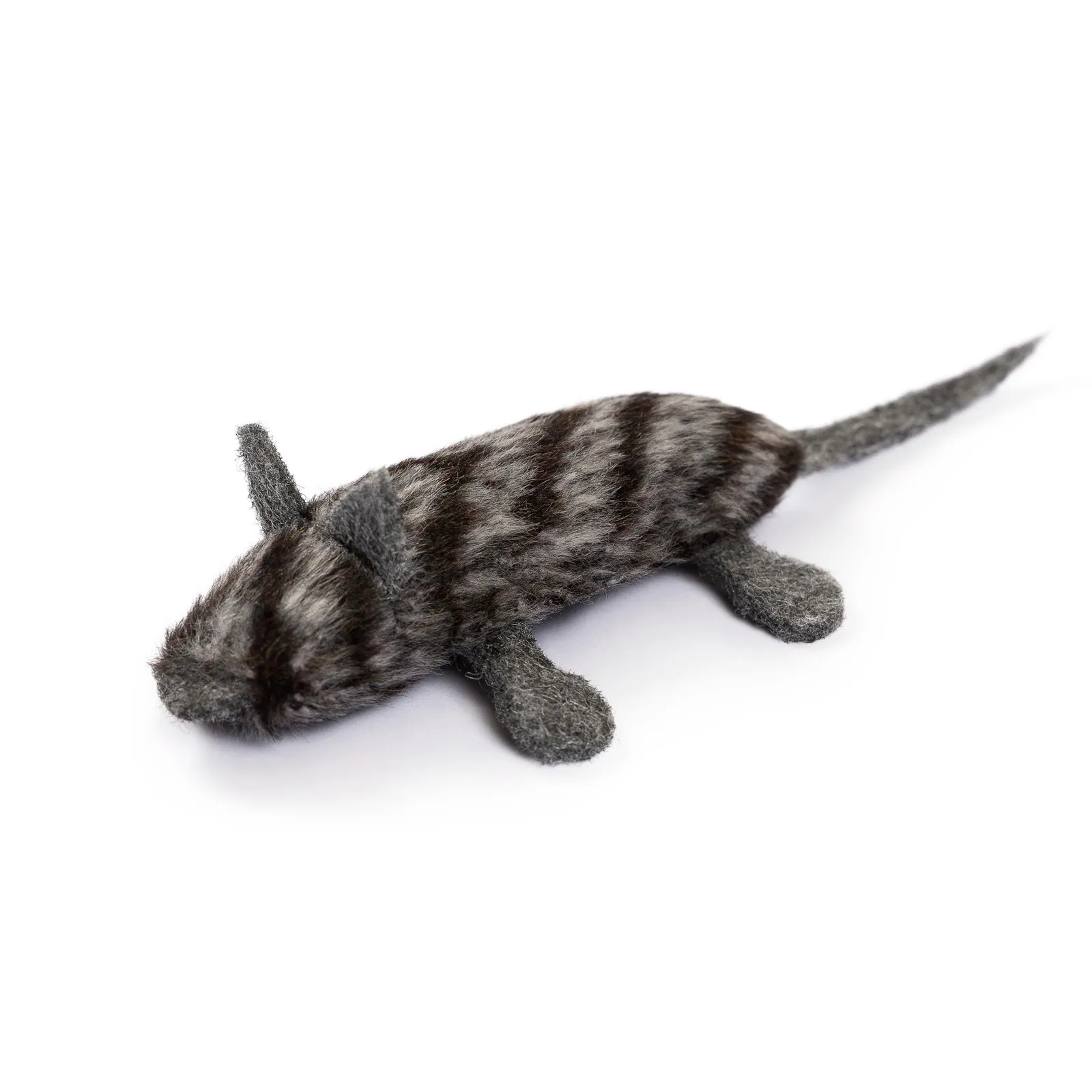 Priroda (Природа) Игрушка для собак и кошек "Чупа" серая, 10х24 см