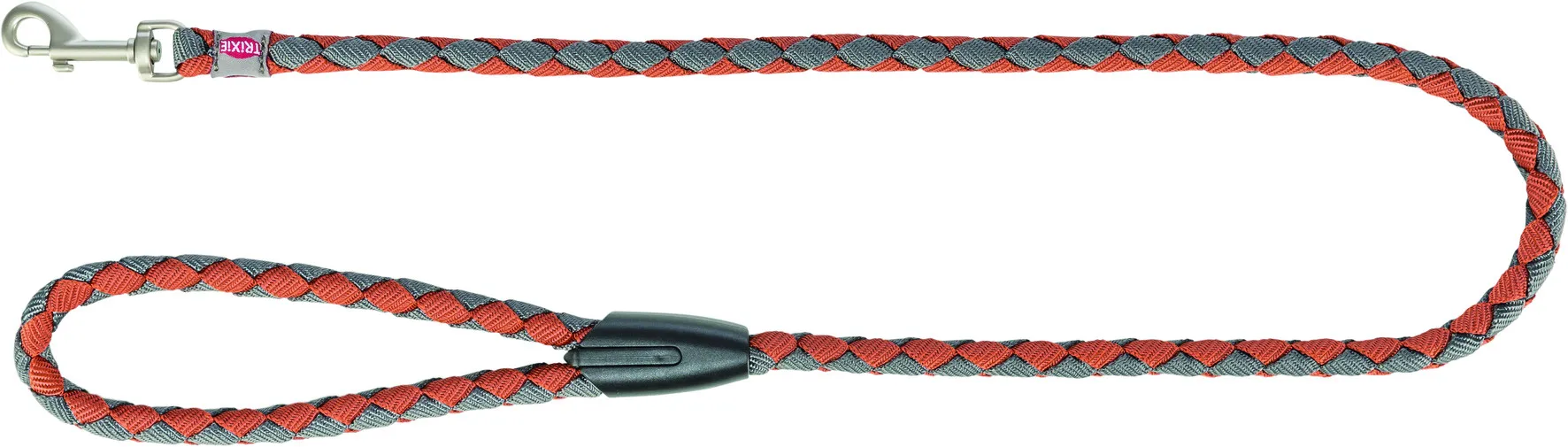 Trixie Cavo поводок для собак L-XL 1 м d 18 мм рыжий/графитовый