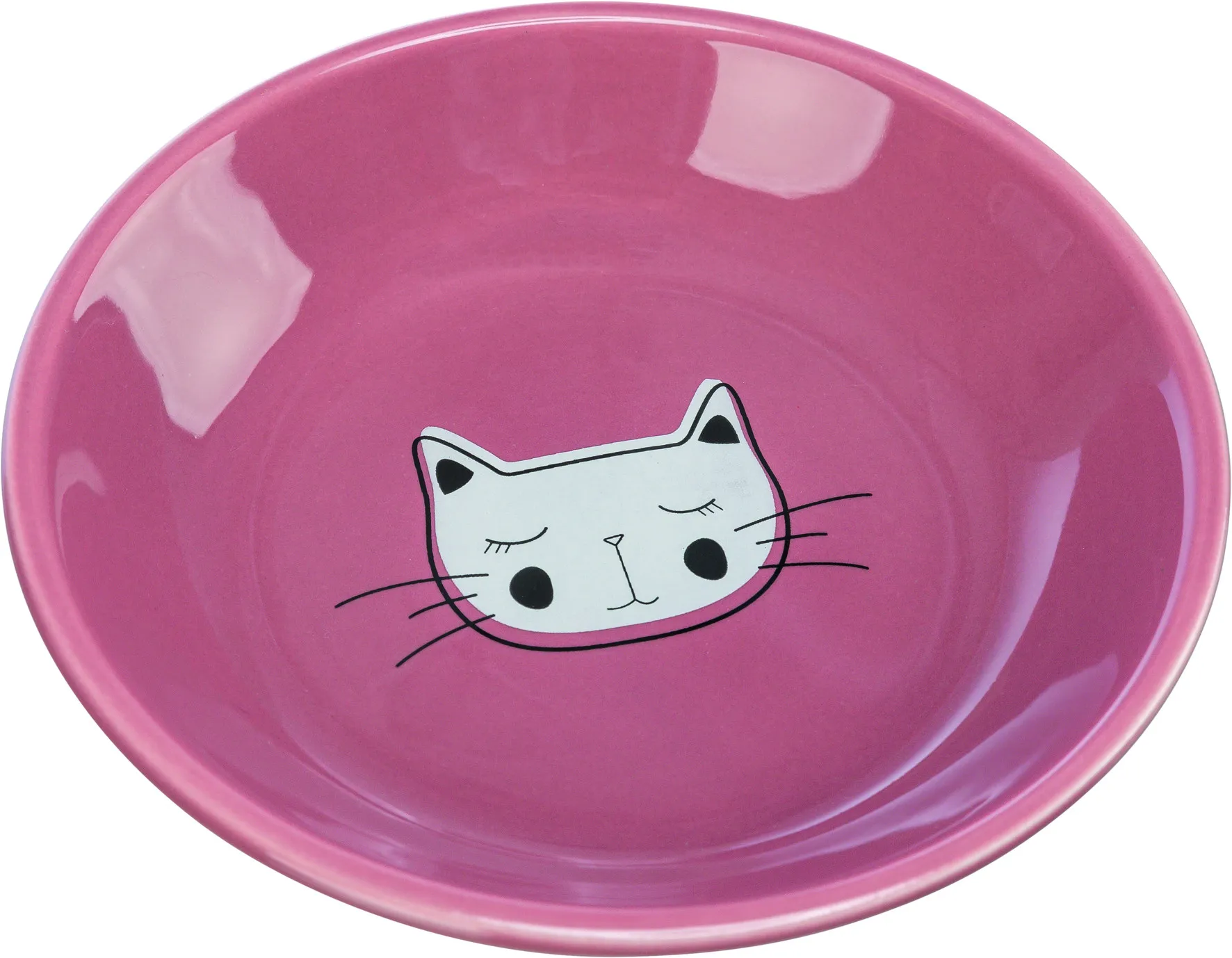 Trixie Миска плоская керамическая для кошек 0,2 л d 14 см