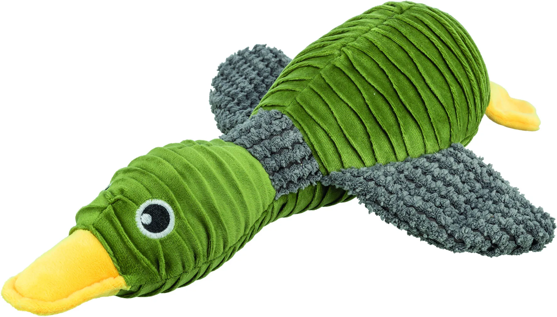 Trixie Игрушка Утка плюшевая из переработанных материалов для собак 40 см