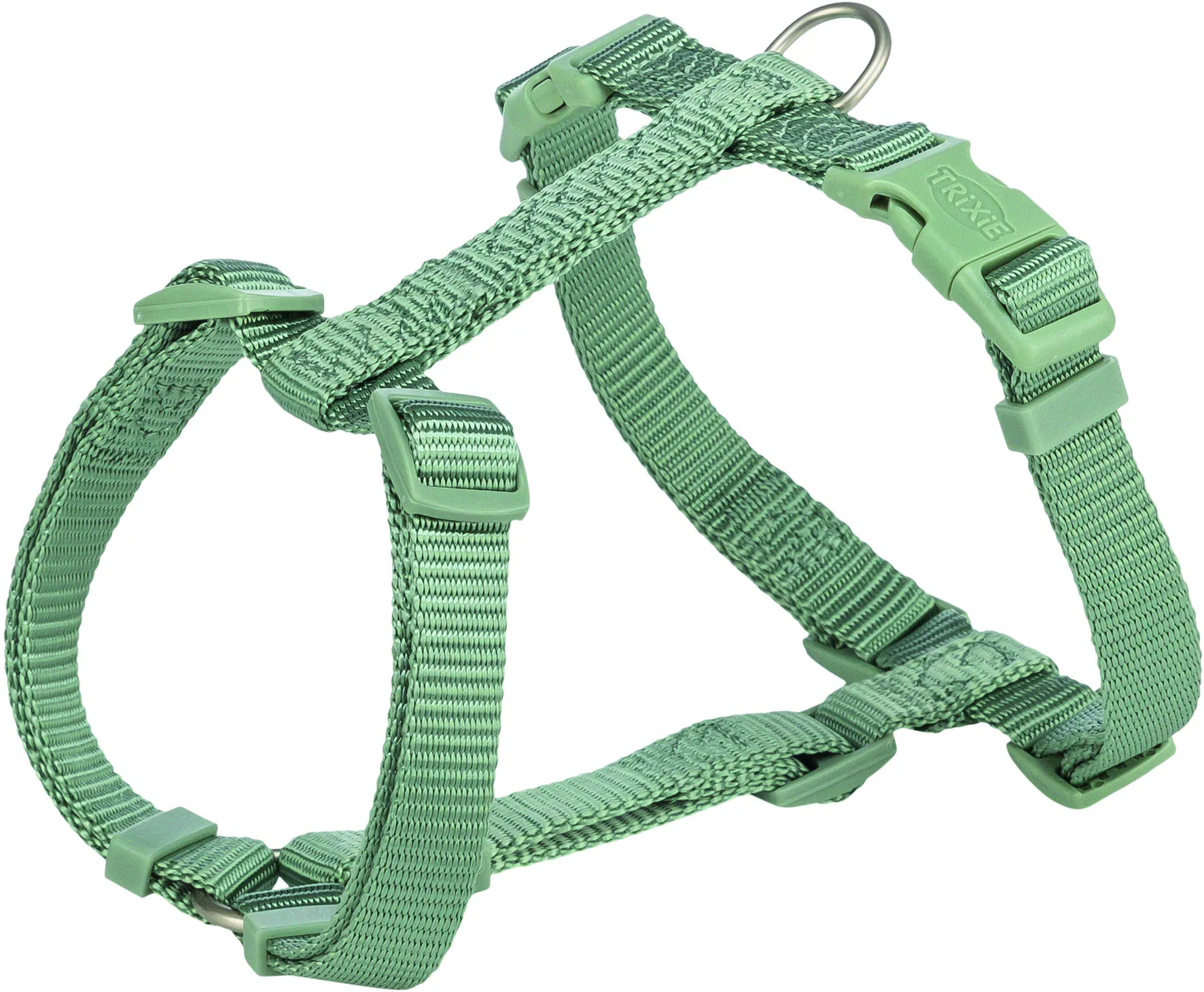 Trixie Premium H-harness шлея для собак XS–S 30–44 см 10 мм светло-зеленая