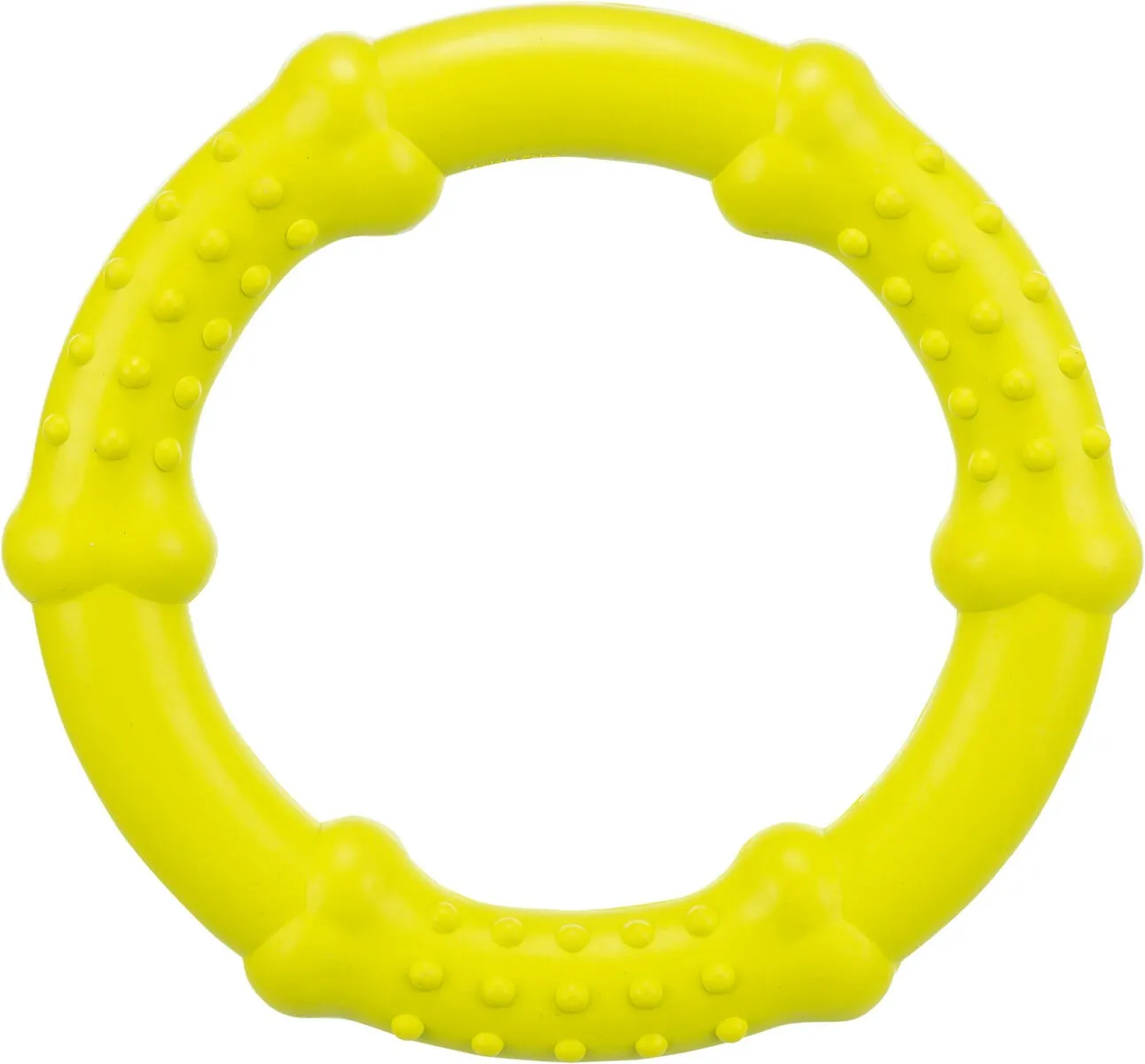 Trixie Игрушка Кольцо литое с выпуклостями для собак, d:16 см (резина)