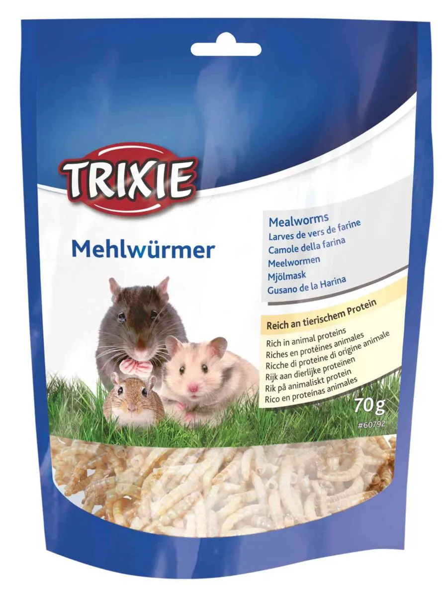 Trixie Лакомство для грызунов Хрущак мучный сушеный, 70 г