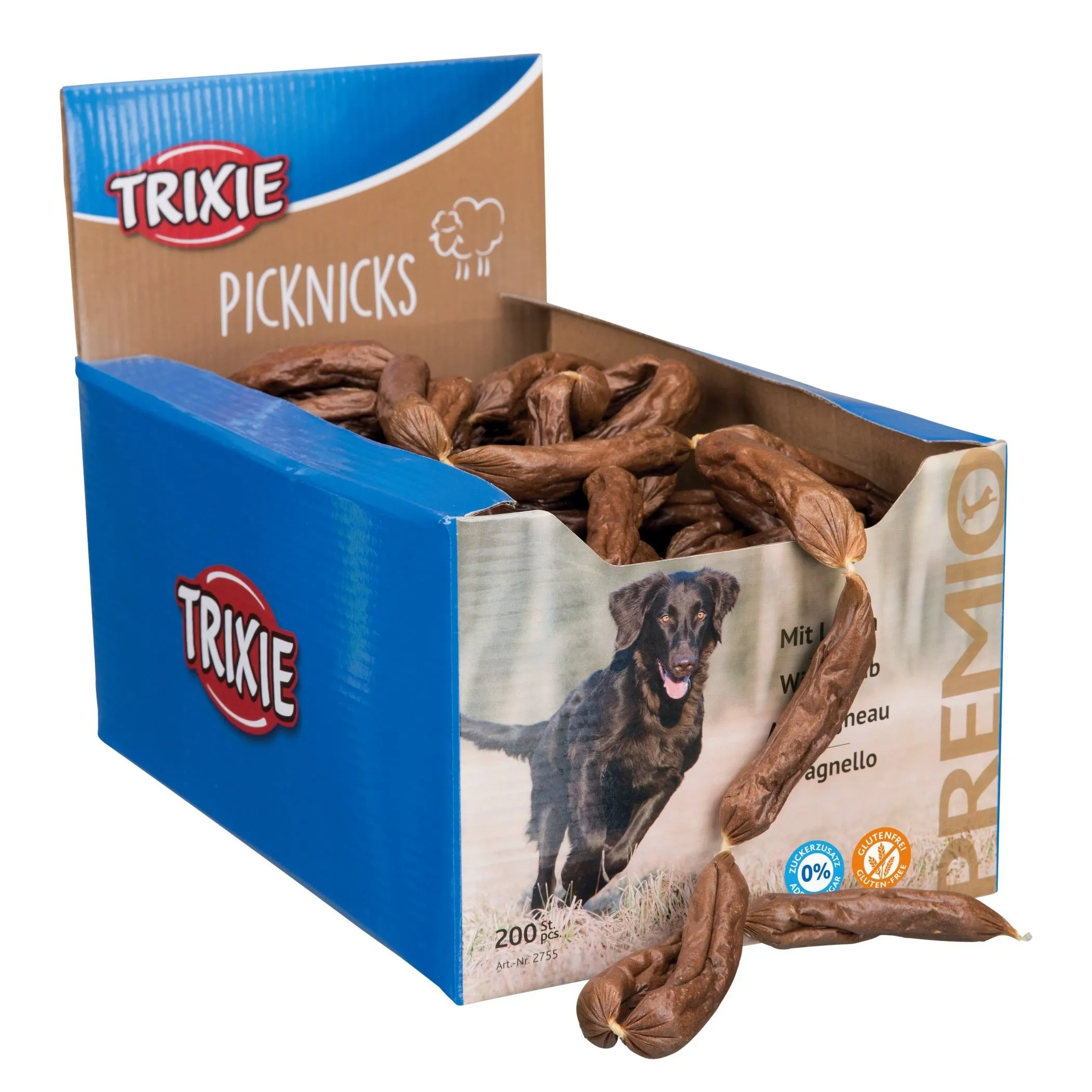 Trixie Лакомство Premio Picknicks для собак Сосиски с ягненком 8 см 8 г 200 шт