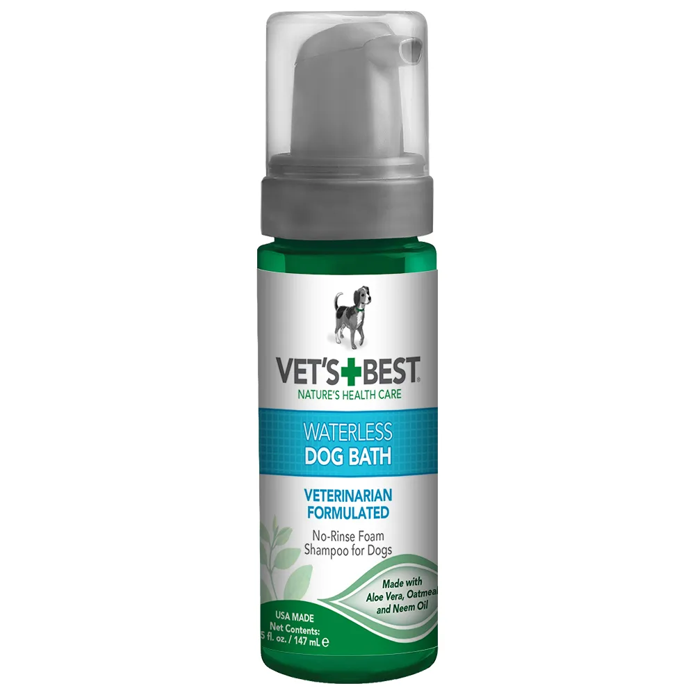 Vet's Best Dog Waterless Bath моющая пена для собак, чистка без воды - 147 мл