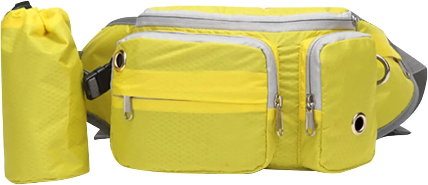 Voyager Pet LVC809 Yellow поясная сумка для выгула собак с держателем для бутылки