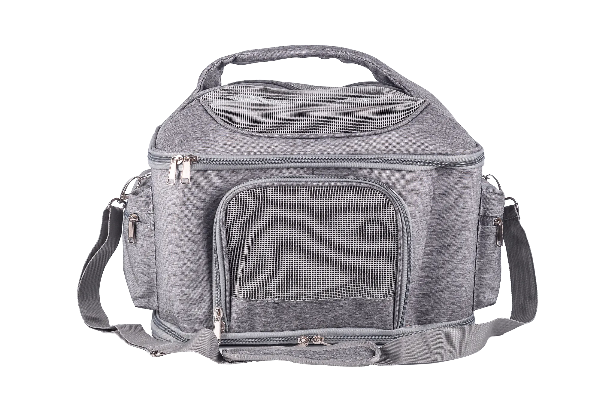 Voyager Pet Portable Carrier Bags сумка-переноска для домашних животных, серая, 42х30х34 см