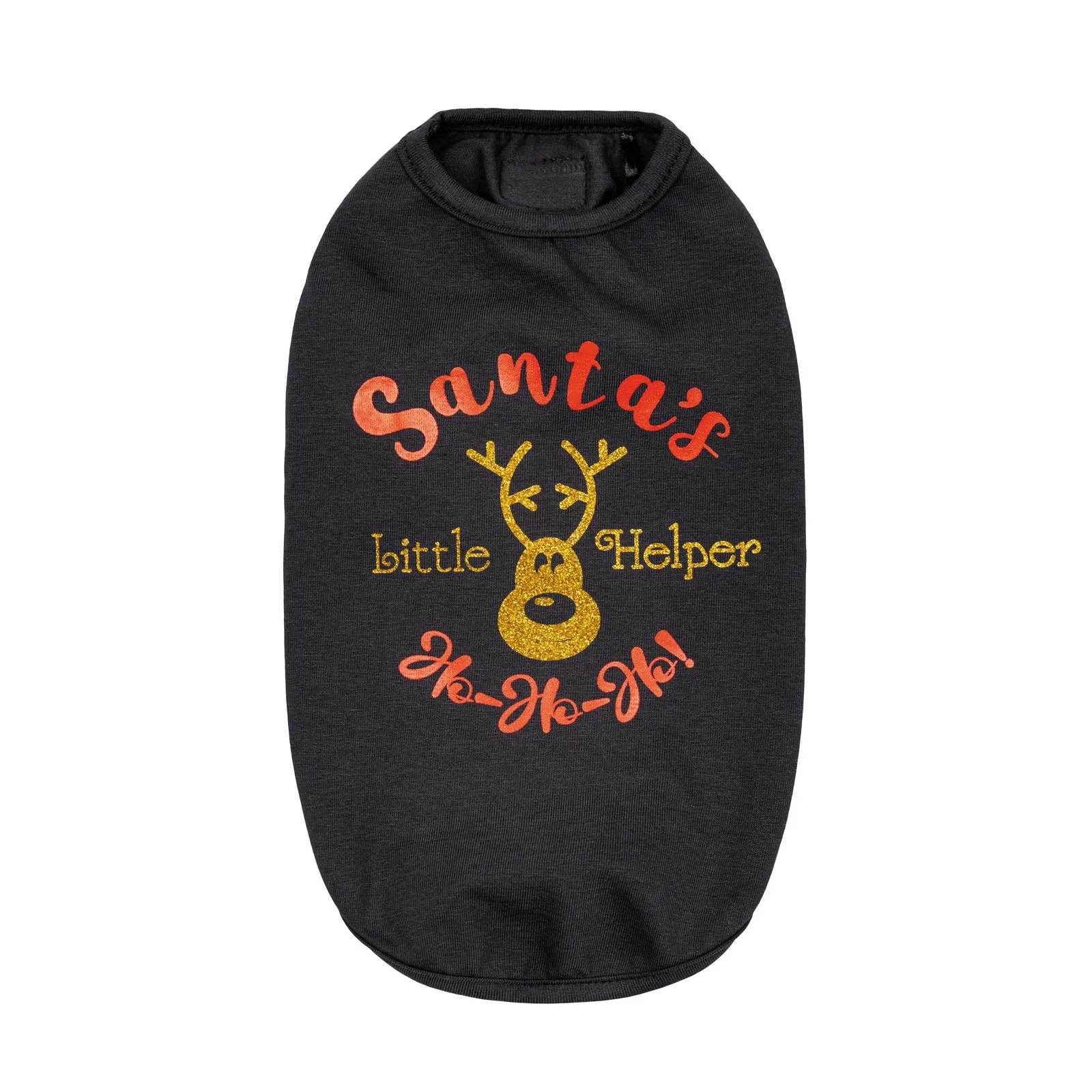 Pet Fashion Little Helper новогодняя борцовка для собак, размер XS-2, черная